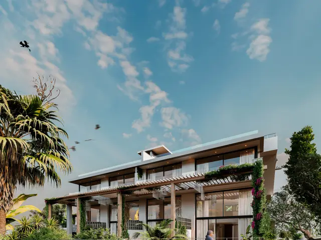 Terraces and pergolas