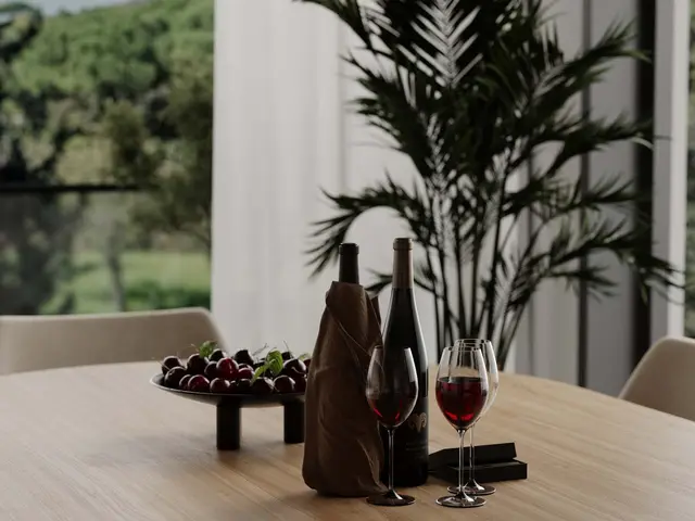Wine at the table